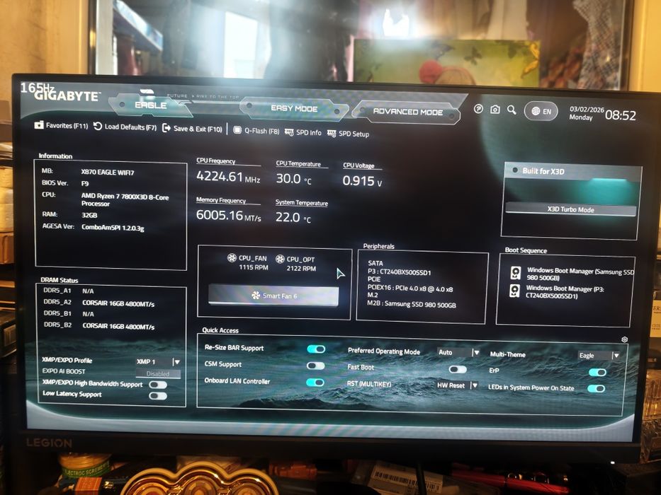Monitor Lenovo Legion R25f-30