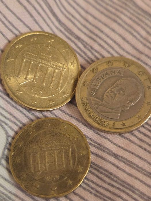 50 cents 1 euro 2002