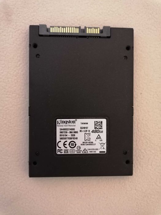 SSD 480 Gb Kingston 500Gb