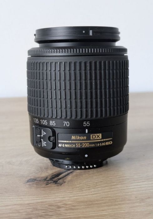 Nikon DX Nikkor AF-S 55-200mm 1:4-5.6 ED Обектив в Отлично Състояние

Без одраскано, прашно, ударено и мухъл.

Ра