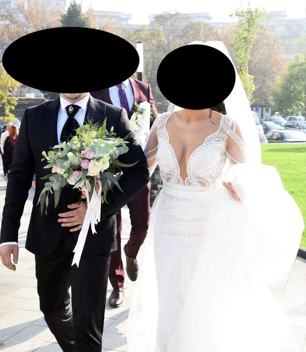 Costum negru mire/naş