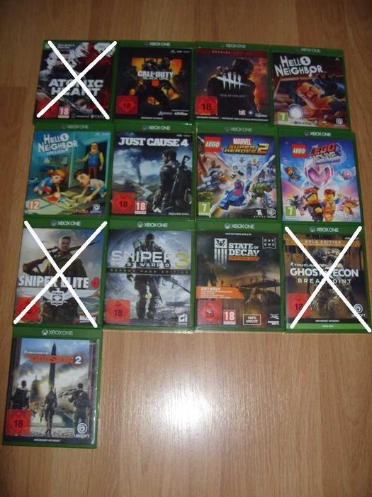 Игри за Xbox One Част 2 - 15 € за брой