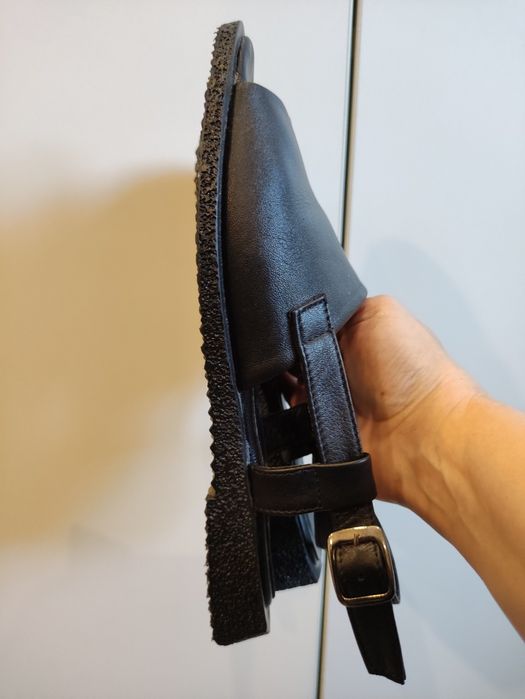 Дамски сандали естествена кожа