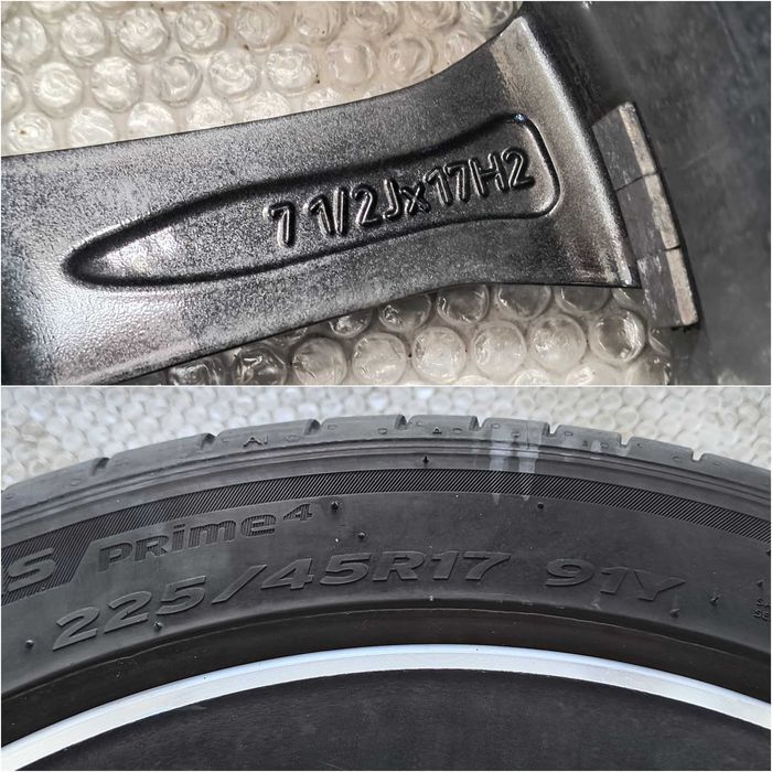 Set 4 Jante Aliaj R17 5x112 BMW Seria 1 (F40) / Model V-Spoke 489 / Cod OEM 36116856087 (12B)