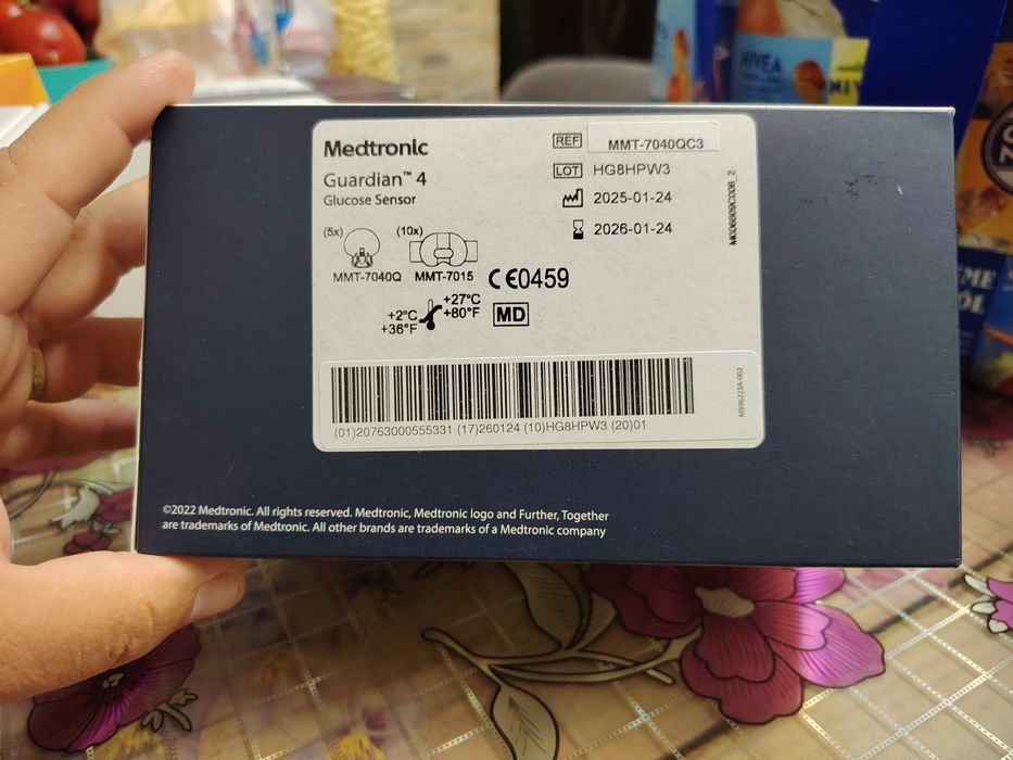 Transmitator Medtronic Guardian 4- Senzor Glicemie și Senzori Medtronic Guardian 4