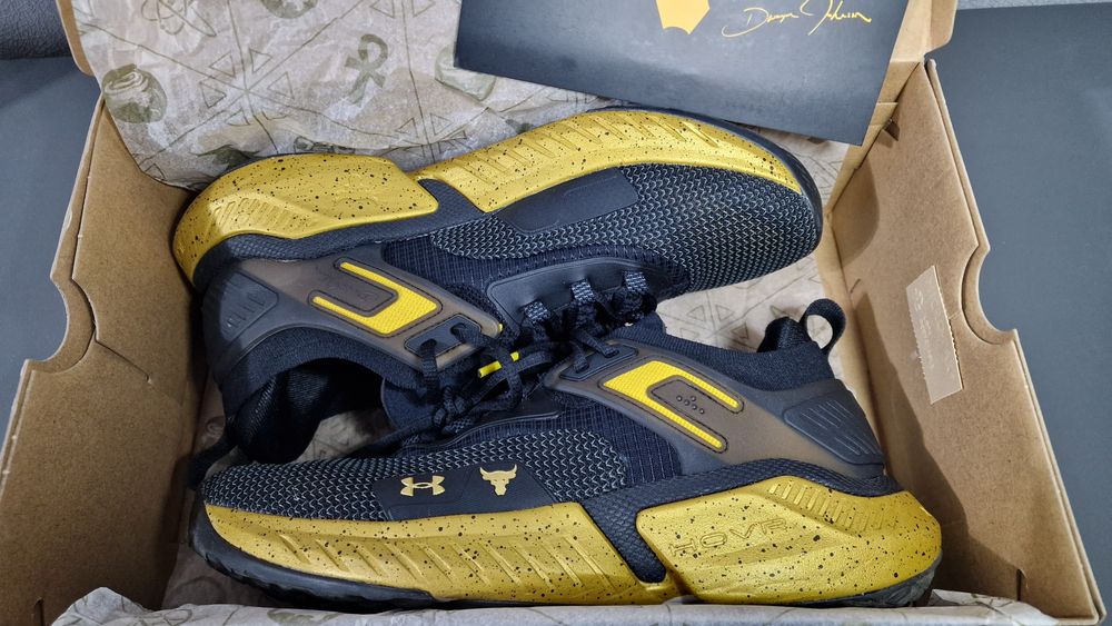 Маратонки Under Armour Project Rock 5 Black Adam – Limited Edition – №43 – почти нови