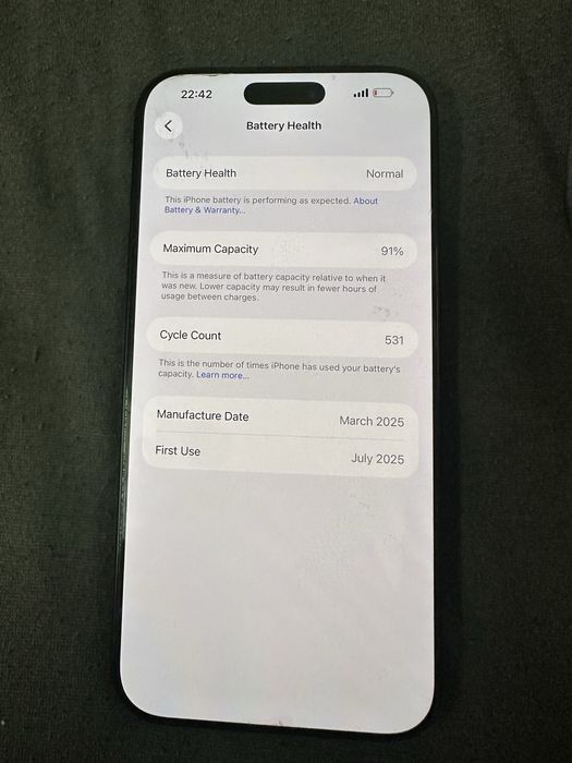 Iphone 16 pro max неразличим от нов