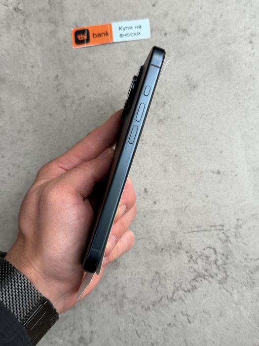 100% 128* iPhone 15 pro* 18€/м Blue Titanium айфон 15 про син