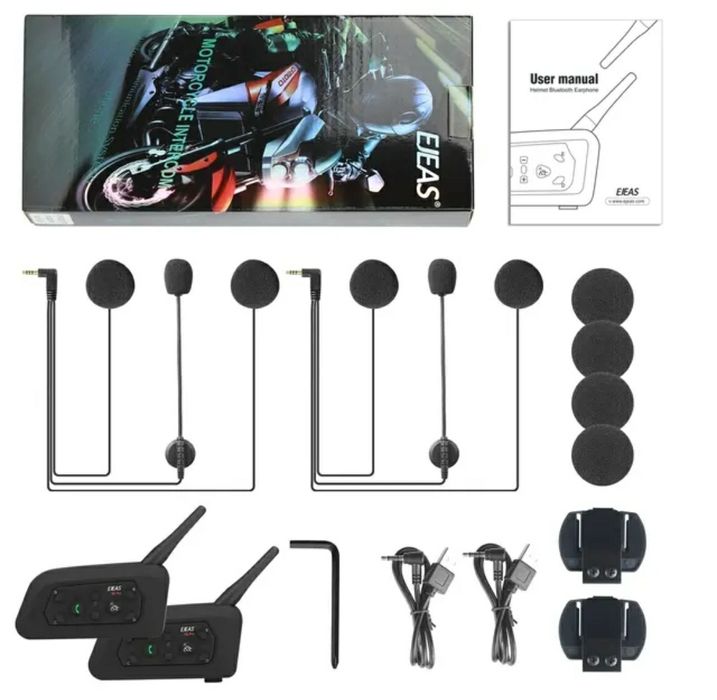 Intercom Ejeas V6 PRO+ moto ATV sistem comunicatie
