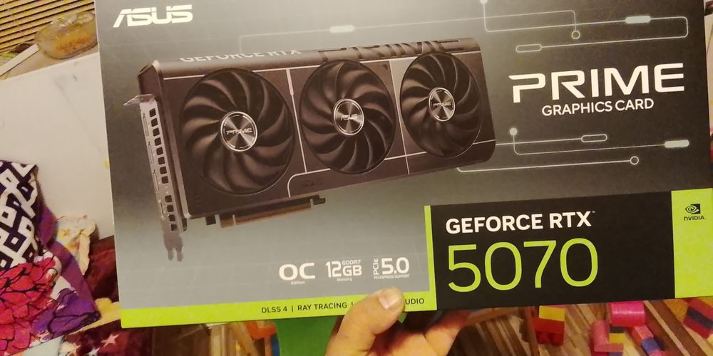 Видеокарта asus prime 5070
