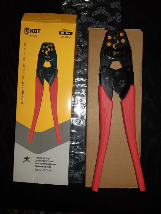 Пресс-клещи КВТ ПК-16м.