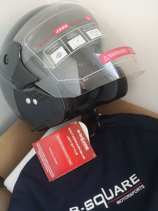 Casca moto atv scuter cu viziera L