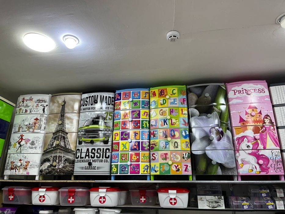 Пластиковые детские комоды!