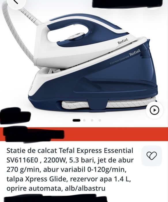 Statie calcat Tefal