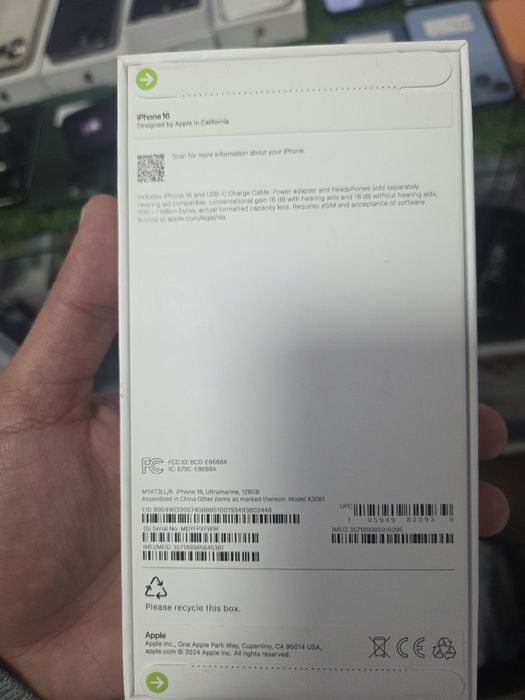 Айфон 16.128гб.Новый