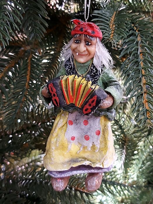 Ёлочная игрушка(вата)