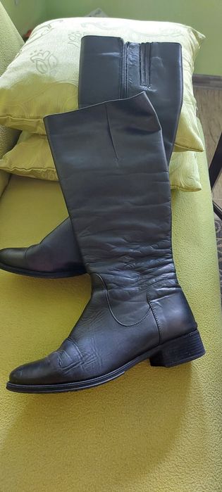 Дамски ботуши естествена кожа 37 номер