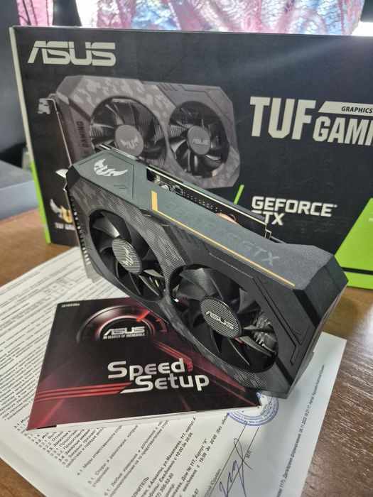 Продам ASUS GTX 1650 4Gb GDDR6