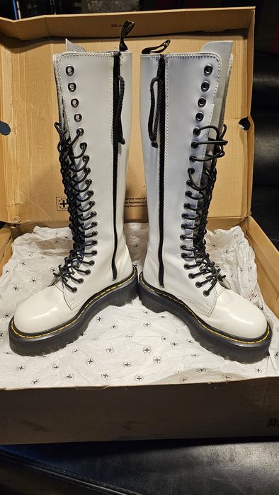 Dr Martens BRITAIN White Blanc