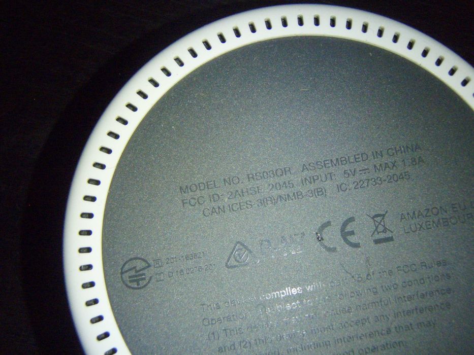 Boxa inteligenta Amazon Echo Dot 2nd Gen RS03QR