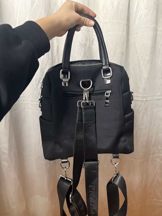 Мини рюкзак/сумка prada