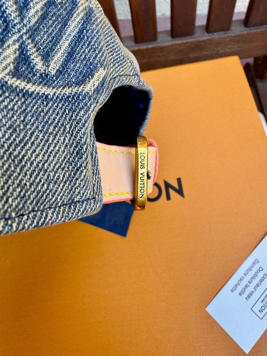 Sapca originala Louis Vuitton Baseball Cap Monogram Washed Denim Cap