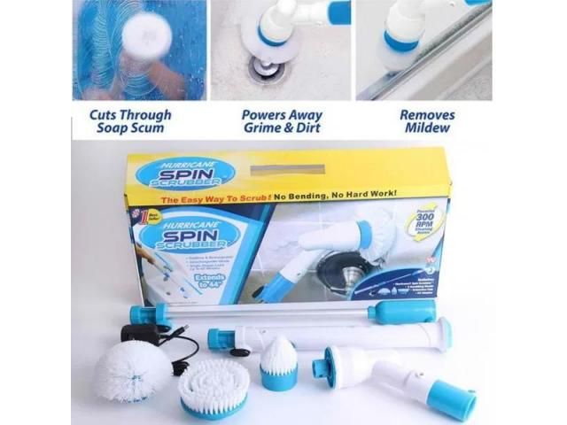 Нова Електрическа Четка за Почистване Spin SCRUBBER