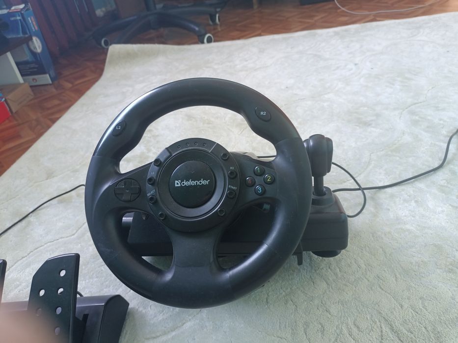 Руль на ПК игровой