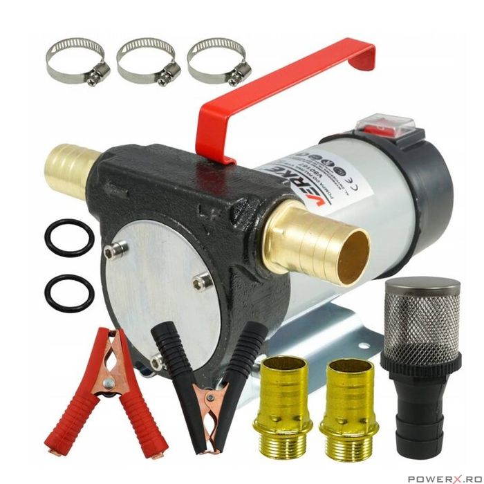 Pompa pentru transfer combustibil, 12V, 160W, 50l / min, Verke