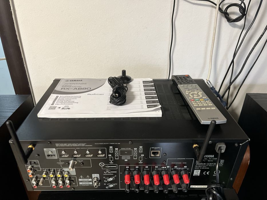 Yamaha RX-A680 4k/7.2/Dolby Vision,Atmos/Bluetooth/Wifi/Airplay/usb