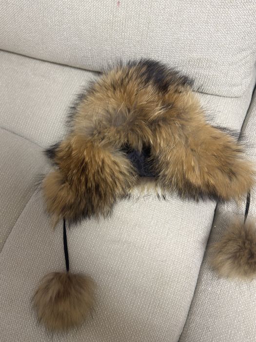 Set caciuli de blana naturala mama si copil