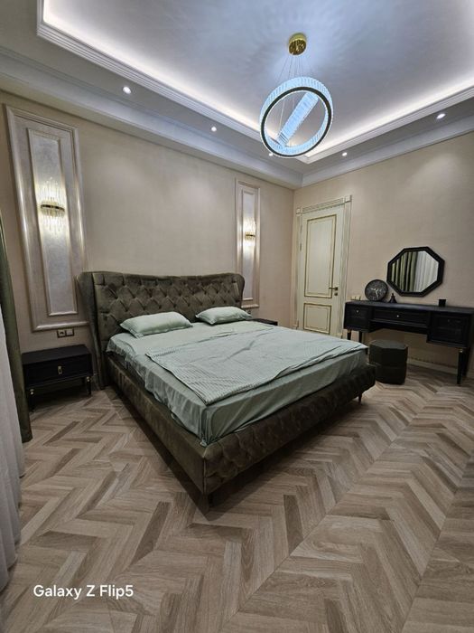 3-комнатная квартира с дорогим ремонтом, вид на фонтан, Ташкент Сити