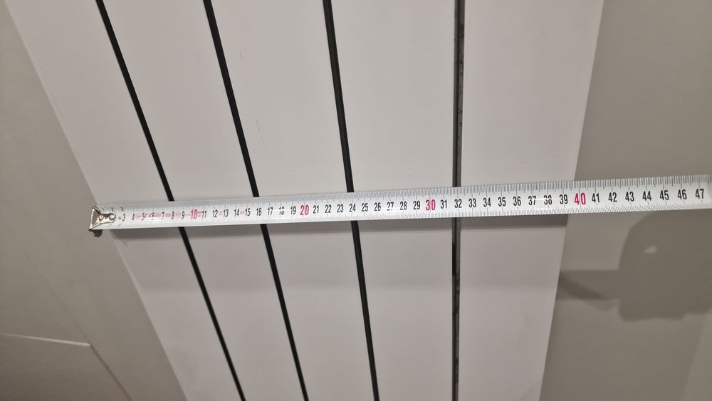 Алуминиев радиатор за парно H1800