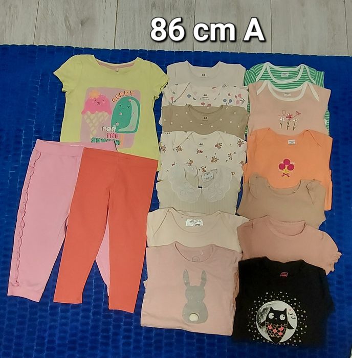 Lot haimute pentru fetite 86 cm