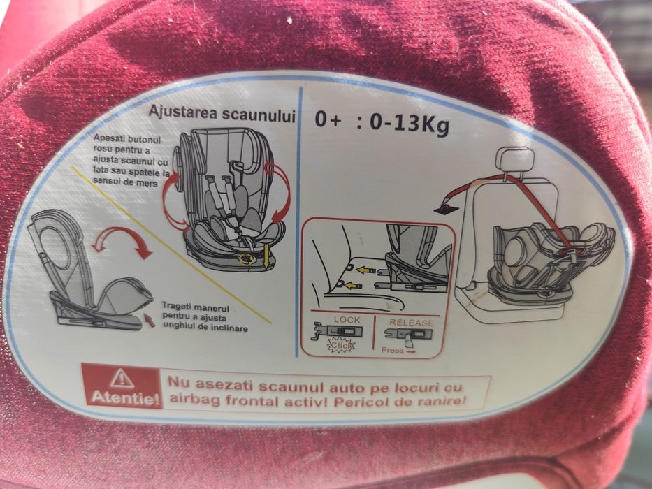 Scaun auto copii, Hapi Ozy