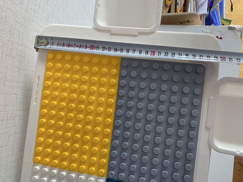 Комплект масичка, конструктор и столче - животни