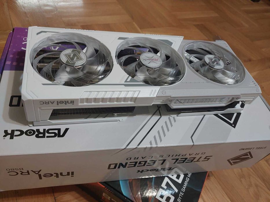 AsRock intel Arc B580 12GB Steel Legend OC