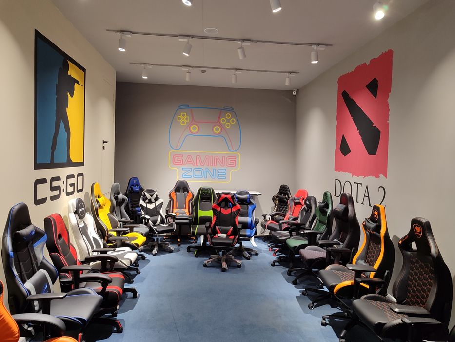 Компьютерное игровое геймерское кресло модель  Dota,Cougar,Razer,GTX