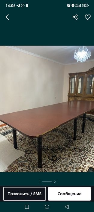 Стол кухонный ұқыпты ұстаған
