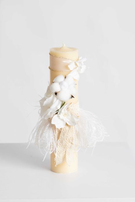 Lumanare de botez elegantă – de la 100 lei