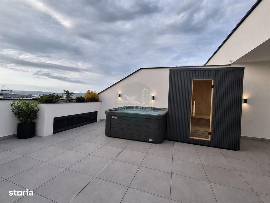 Penthouse EXCLUSIVIST  de LUX 114 mp terasa EVOLUTION