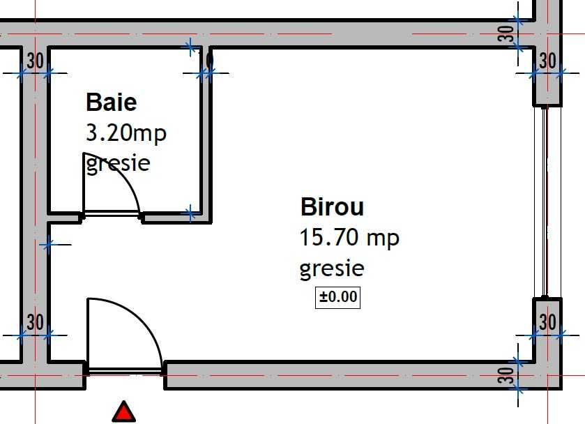 BIROU / SPATIU COMERCIAL de inchiriat,  str. REPUBLICII, 18 mp