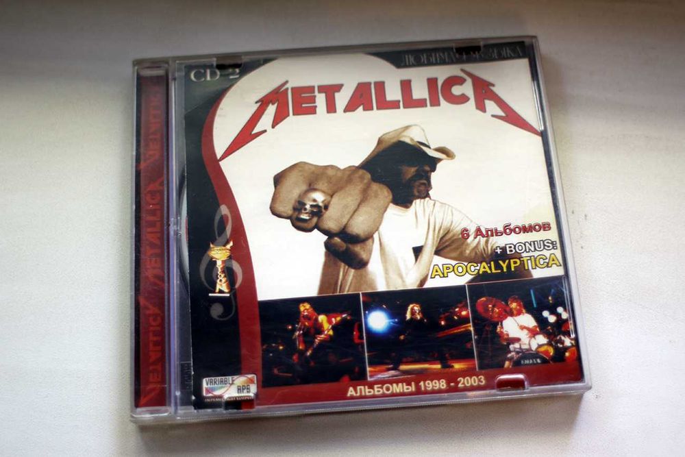CD-диск группа Metallica