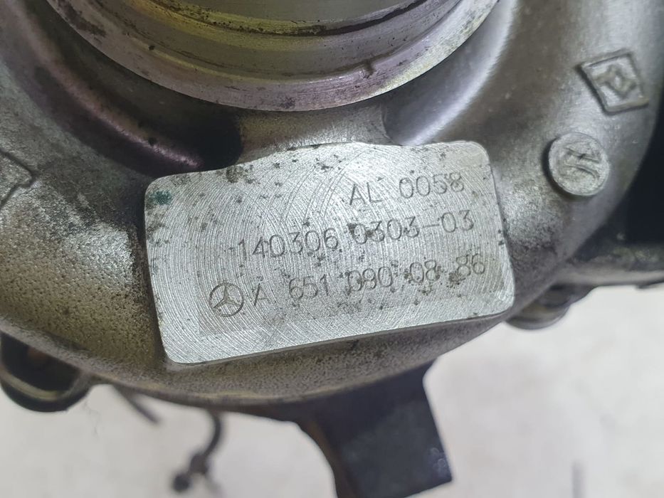 Turbo turbina a6510900886 Mercedes Benz GLA-Class X156 (2013 - 2017) 2.2 cdi OM651.930