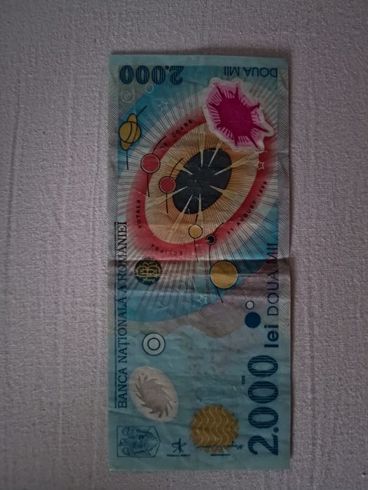 Bancnote vechi 5000 lei,1000 lei,2000 de la eclipsa