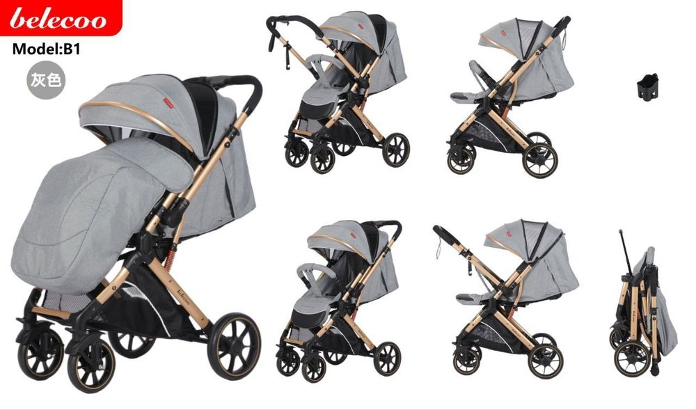 Новая прогулочная коляска чемодан с перекидными ручками Хит продаж