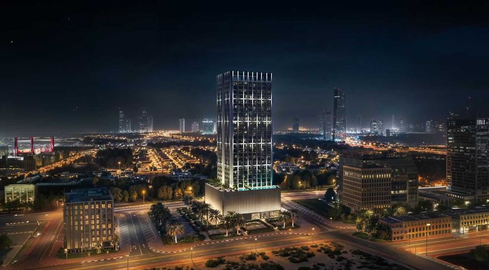 Binghatti Etherea – Apartament studio modern 32 m², JVC, Dubai, EAU