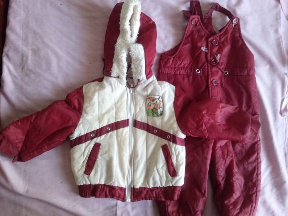 Детски комплект яке и гащеризон от социализма