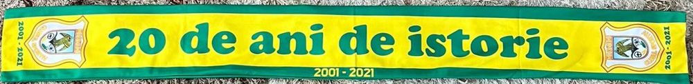 Esarfa CS Mioveni 20 ani de istorie 2001-2021