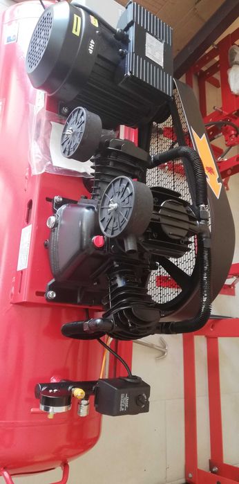 Компресор за въздух 200  Литра Vion Prov 12.5 Bar 360 L/Min 4Hp Усилен